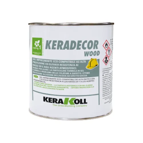 KERADECOR WOOD CASTAGNO SCAT. PZ. 4X2,5 L