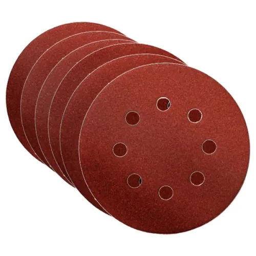 DISCO ABRASIVO CON VELCRO Ø125 GRANA 40 (CON.10 PZ)(PG 349.73)[P349/73]