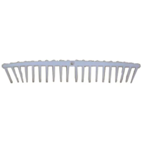 RASTRELLO PVC PER FIENO 20 DENTI (BIANCO)[RP]