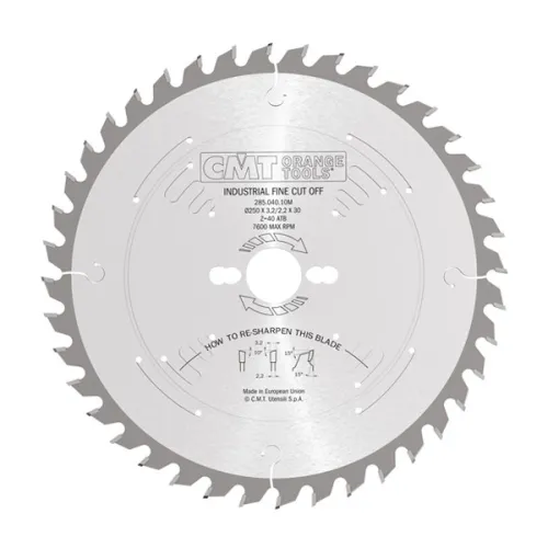 SEGHE LAMA CIRCOLARE WIDIA D.250X30 D60 [SCW250]