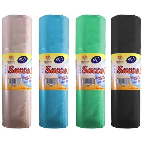 SACCHI TRASPARENTI PESANTI LT 150 DAILY AMBRA...