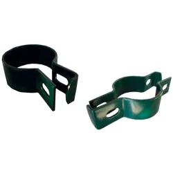 COLLARE VERDE DOPPIO PER PALETTO TUBOLARE Ø MM. 48