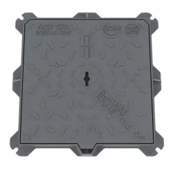 CHIUSINO GHISA LEONARDO ERMETICO B125 500X500 (400X400)