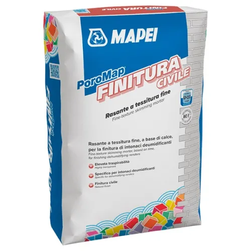 POROMAP FINITURA CIVILE BAGS 25 KG