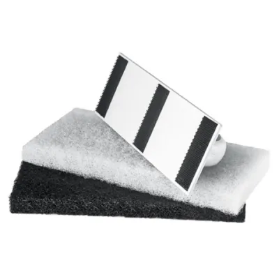 COPPIA RICAMBIO FRATTAZZO PULITURA BIANCO