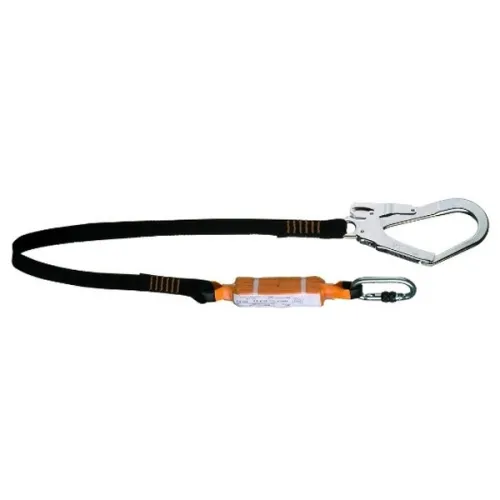 LONGE 1 CONNETTORE C/ASSORBITORE CORTO