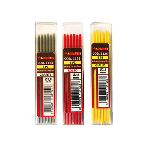 MINE GRAFITE RICAMBIO PER MATITA AUTOMATICA 6PZ...