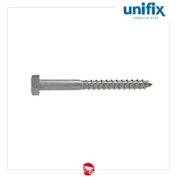 VITE LEGNO (TIRAFONDO) T.E.FE.ZN. UNI 704 10X240 (50 PZ)