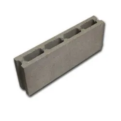 BLOCCO CEMENTO 8x20x50 4FORI INTONACO (120 PZ/PAL)
