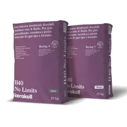 COLLA H40 NO LIMITS GRIGIO SACCHI 25 KG