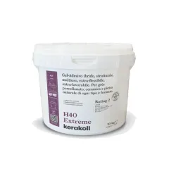 COLLA H40 EXTREME BIANCO - MONOPACK SECCHI 8,6+1,4 KG