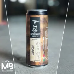 SCIROCCO - DRY STOUT - ABV 4,7% (LATT 33 CL) (24)
