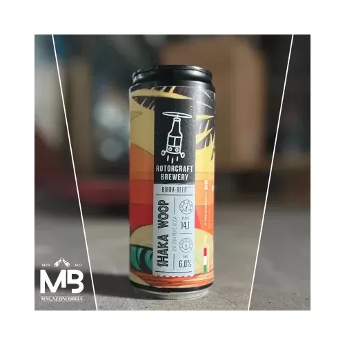SHAKA WOOP - IPA PEPE ROSA - ABV 6,0% (LATT 33...