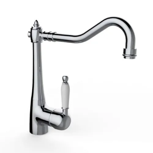 MISCELATORE RETRO LAVABO-LAVELLO CROM CERAM [T190190]