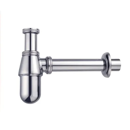 SIFONE BOTTIGLIA 1 1/4''ACCIAIO CROM [T317605]
