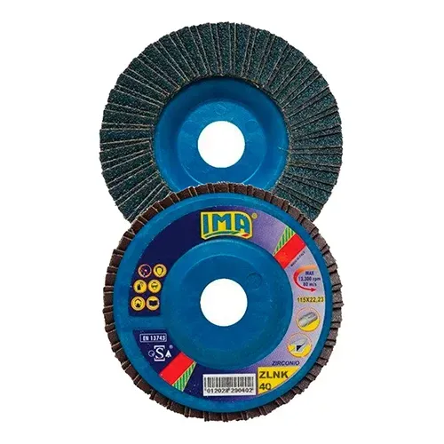 DISCO A  LAMELLE SUPPORTO PVC Ø 115 GRANA 100 [DLG115/100]