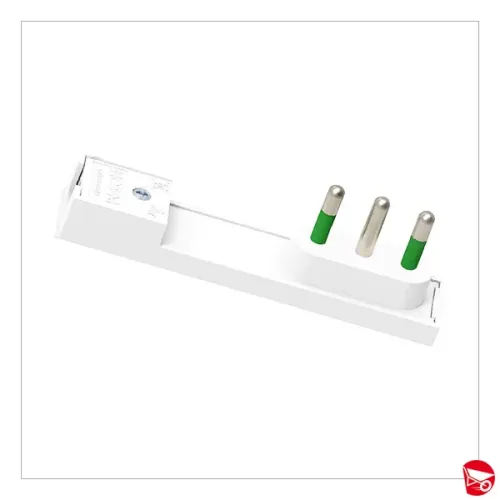 SPINA FME 80090 CLOCK VERTICALE 2P+T 16A BIANCA  [F80090]