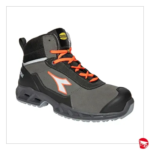 SCARPE DIADORA MID SHARK LEATHER S3 NERO 44 [SDMSSLN44]