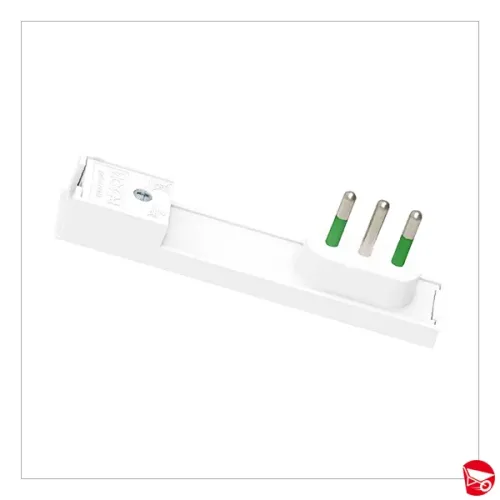 SPINA FME 80080 CLOCK VERTICALE 2P+T 10A BIANCA [F80080]