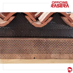 BANDELLA FORATA ALLUMINIO ROSSO.80 (25 LM/CF) 2