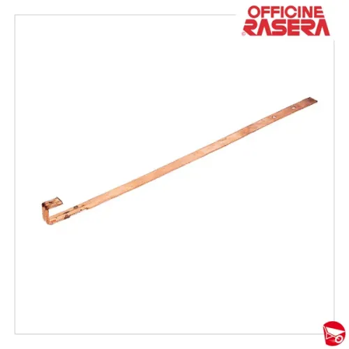 GANCIO FERMACOPPO LUNGO 280X16 RAME 12X1 MM (500 PCE/CF)
