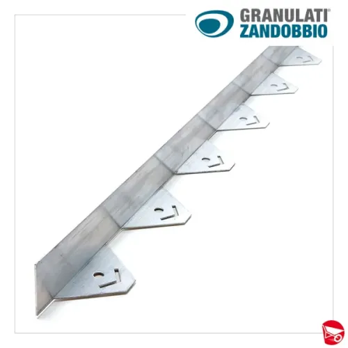 CORDOLO ALUBORD "L" 250 CM. X H.5 CM X 1,5 MM....