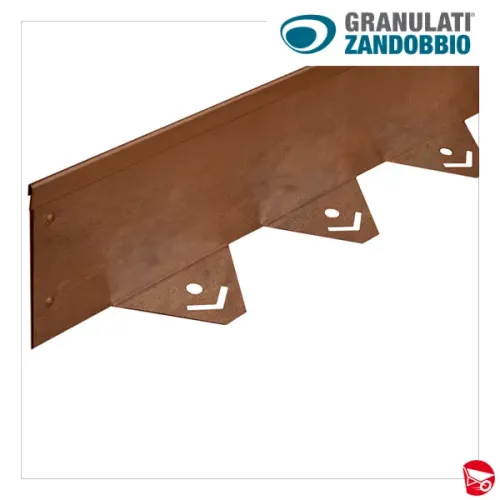 BORDURA CORTEN A "L" H10 X 200 CM