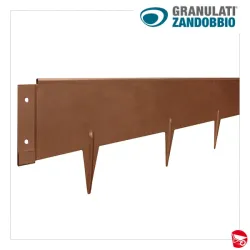 BORDURA CORTEN ALL-IN-ONE CON PICCHETTI INCLUSI H6.5CM X...