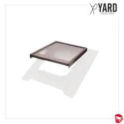 CUPOLA RICAMBIO TELAINO TESTA DI MORO CON VETRO TEMPERATO...