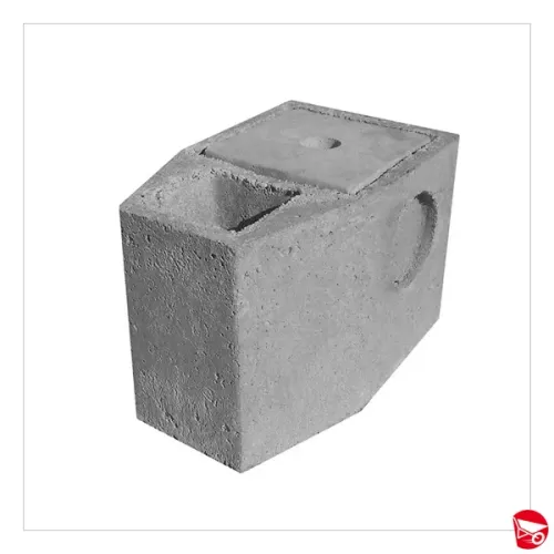 POZZETTO CEMENTO PLUVIALE 15X15 23(23X23 EST.) CON TAPPO