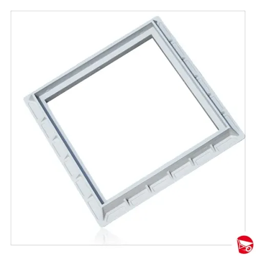 TELAIO GRIGIO PER COPERCHIO/GRIGLIA (200X200)