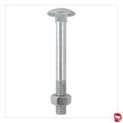 TTDQ BULLONE CL. 4.8 - DIN 603 (M6X100) (100 PZ)