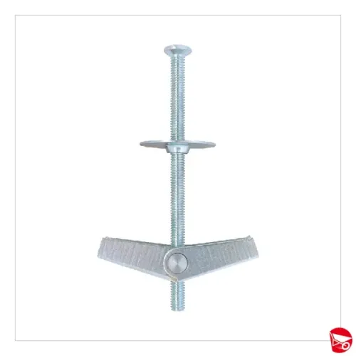 AM ANCORA METALLICA A SCATTO CON VITE TGS (M4X75) (100 PZ)