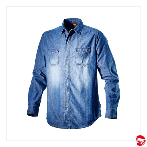 CAMICIA DIADORA DENIM BLUE WASHING XL [CDBXL]