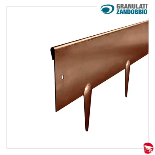BORDURA IN CORTEN "IW" DRITTA CON PICCHETTI H...