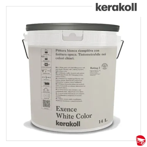 EXENCE WHITE COLOR 4 L