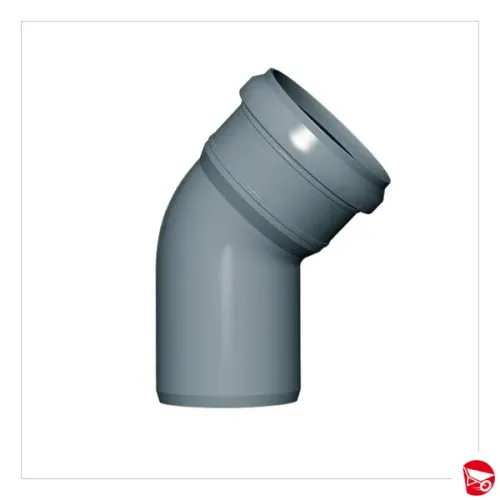 CURVA 45° Ø90 SCARICO IN PP AMAX