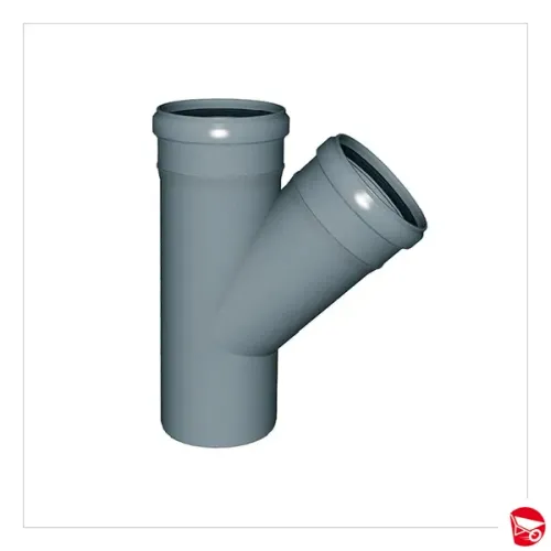 DERIVAZIONE 45° Ø40 SCARICO IN PP AMAX
