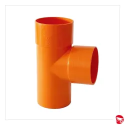 BRAGA "T" 87° PLAST.SUPER Ø 50