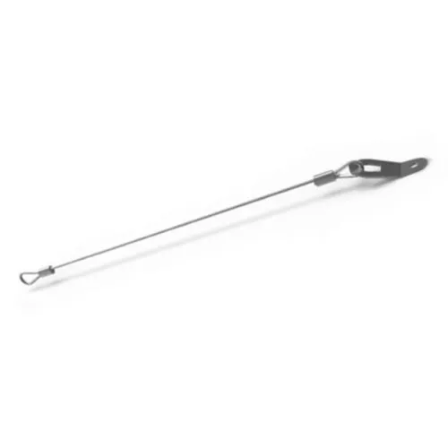 GANCIO DI SICUREZZA A FUNE ACCIAIO INOX ANCOR FLEX [220RH800FLX-IN