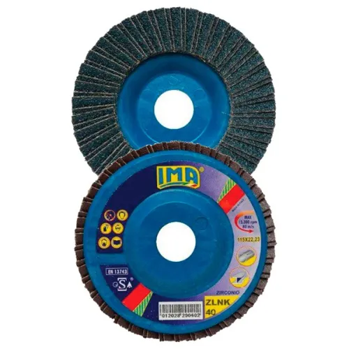 DISCO LAMELLE SUPPORTO PVC Ø 115 GRANA 80 [DLG115/80]